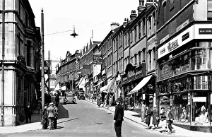 Mansfield Prints: Mansfield Leeming Street probably 1930s