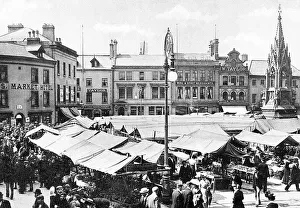 Mansfield Market Place early 1900s