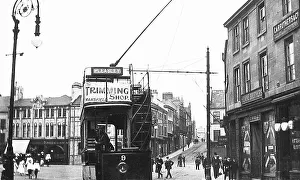 Mansfield Prints: Mansfield Tram early 1900s