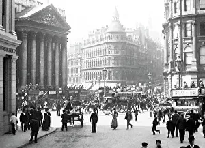 The Mansion House and Cheapside, London