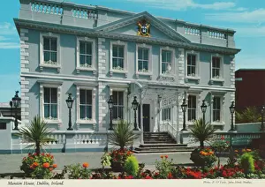 Mansion Prints: Mansion House, Dublin, Republic of Ireland by P O Toole