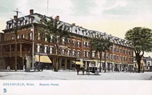 Mansion House Hotel, Greenfield, Massachusetts, USA