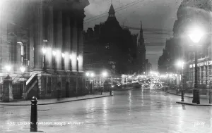 Reflecting Prints: Mansion House at Night