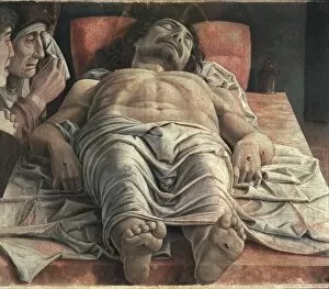Renaissance Collection: MANTEGNA, Andrea (1431-1506). The Lamentation