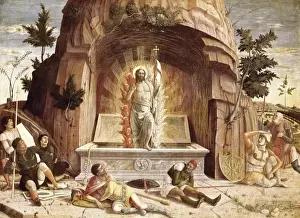 Quattrocento Prints: MANTEGNA, Andrea (1431-1506). The Resurrection