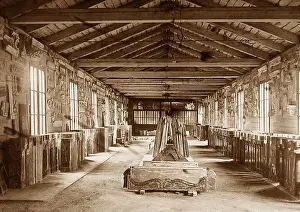 Mantel pieces, St Beat Marble Quarry Haute-Garonne France
