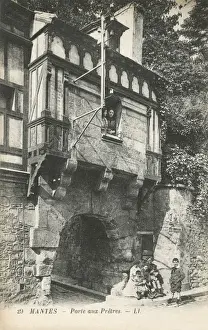 Mantes, France - Porte aux Pretres (Priests Door)
