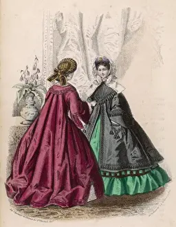 Lattice Prints: Mantles / Pardessus 1862
