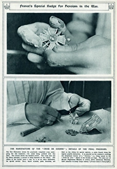 Manufacture of the Croix de Guerre