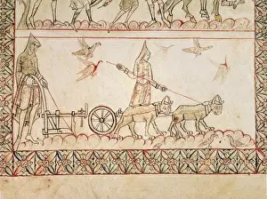 Manuscript De Civitate Dei of 11th c. Lower