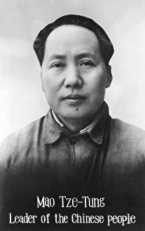 Chairman Collection: Mao Zedong, Chinese Communist leader