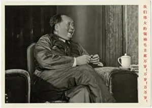 Revolutionary Prints: Mao Zedong - founding father of Peoples Republic of China