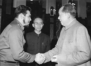 Argentina Collection: Mao Zedong meeting Che Guevara