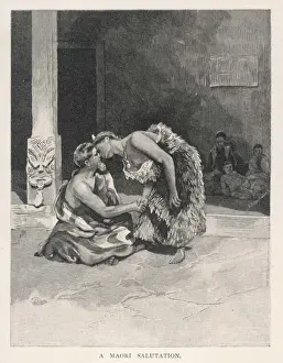Individuals Prints: Maori Greeting