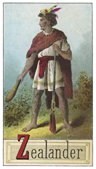 Maori man, New Zealand
