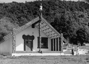 Images Dated 10th May 2011: Maori Meeting House