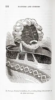 Priests Prints: Maori priest