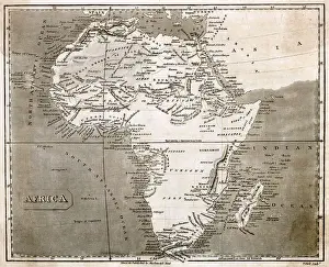 Map of Africa 1818