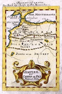 1719 Collection: MAP / AFRICA / MOROCCO 1719