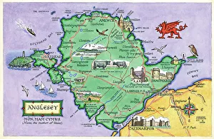 Map - Anglesey