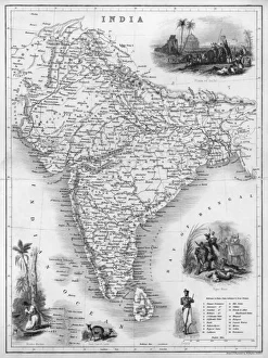 Maps Gallery: Map / Asia / India C1850