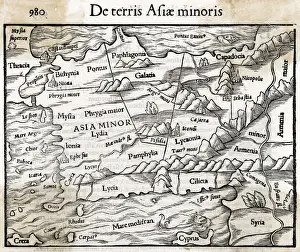 MAP / ASIA MINOR 1553