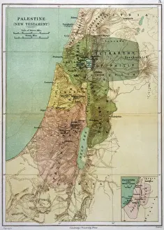 Map / Asia / Palestine / Bible