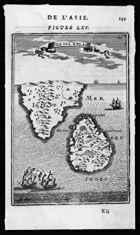 India Gallery: Map / Asia / Sri Lanka 1719