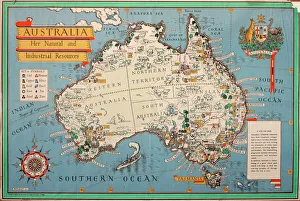 Indian Gallery: Map of Australia