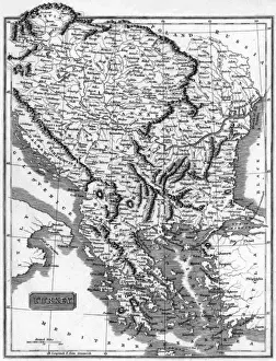 Map Balkans