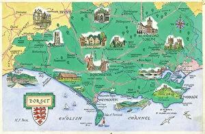 Images Dated 17th September 2018: Map - Dorset