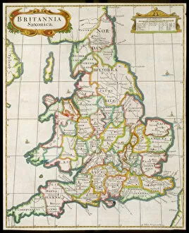 Maps Collection: Map / England & Wales 9C