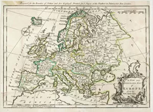 1763 Collection: MAP / EUROPE 1763