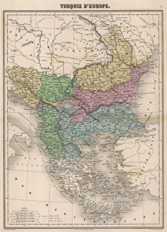Occupied Gallery: Map / Europe / Balkans C1850