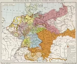 Map / Europe / Germany 18C