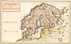 Images Dated 2nd February 2011: Map / Europe / Scandinavia
