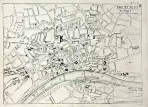 Map of Frankfurt