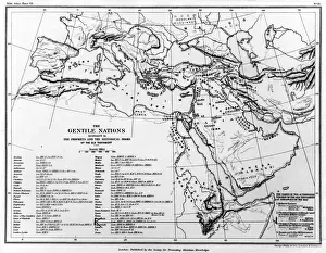 MAP / GENTILE NATIONS