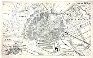 Map of Hamburg
