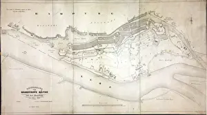 National Archives Prints: Map of Hamburg