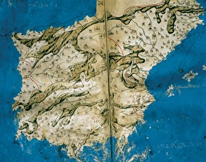 Geographer Gallery: Map of the Iberian Peninsula