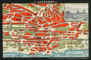 Insert Collection: Map of Lausanne