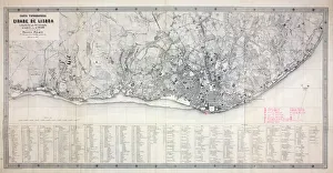 Images Dated 2nd November 2010: Map of Lisbon