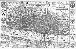 Crests Gallery: Map of London