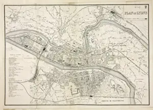Map of Lyon