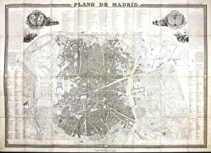 Fo925 Prints: Map of Madrid