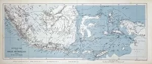 Alfred Russel Wallace Gallery: Map of the Malay Archipelago