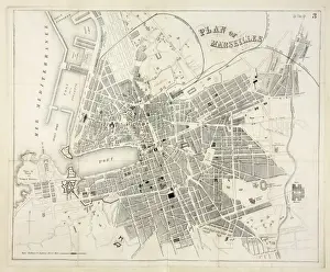 National Archives Prints: Map of Marseilles