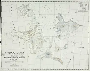 South Pole Prints: Map of the McMurdo Sound region