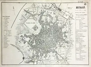 4149 Prints: Map of Milan